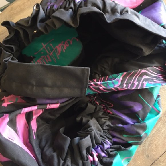 Vintage Oversized Tote Bag. Weekender. - Picture 5 of 5